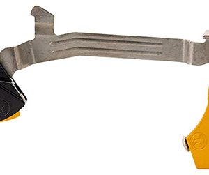 Timney Triggers ALPHAGLOCK34LRGGOLD Alpha Competition 45 ACP/10mm Auto, Gold Straight Trigger, Compatible w/Glock Gen3-4