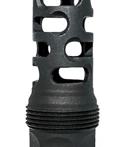 Yankee Hill 4405MB28 sRx Q.D. Muzzle Brake Long Black Phosphate Steel with 1/2"-28 tpi, 9mm, 2.30" OAL & 9.375" Diameter for sRx Adapters