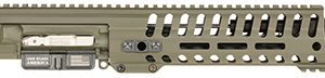 Patriot Ordnance Factory 01988 P415 Complete Upper (Piston Driven Adj. Gas Block) 5.56x45mm NATO 10.5", OD Green Anodized, 3-Port Muzzle Brake, 9" MMR M-LOK Handguard