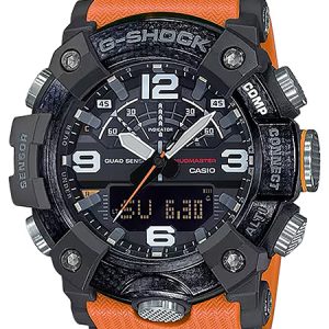 G-shock/vlc Distribution GGB1001A9 G-Shock Tactical MudMaster Keep Time Orange/Black Size 145-215mm Features Digital Compass