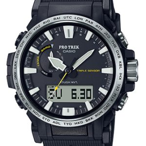 G-shock/vlc Distribution PRW611A Casio Pro Trek Black Size 145-215mm Features Digital Compass