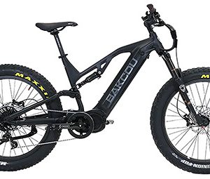 Bakcou E-bikes B-SC19-B-B21 Scout Large Matte Black 19" Frame, 11 Speed Sram NX, 11-42t Rear Cassette BafangUltra Mid-Drive Motor