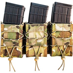 High Speed Gear 45X2R0MC TACO X2R Shingle MultiCam Nylon, Triple Shingle (3 Rifle), Fits MOLLE
