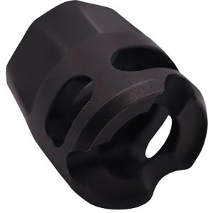True Precision Inc TPYMICROBL Micro Compensator Y-Type Black Nitride 416R Stainless Steel 1/2x28 Threads 9mm