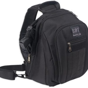 Bulldog BDT408B BDT Tactical Sling Pack Small Style Nylon w/ Black Finish, Padded Compartments, Conceal Carry Pockets & Includes Universal Holster