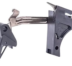 CMC Triggers 71701 Drop-In  Black Flat Trigger Compatible w/Glock 17/19/26/34 Gen4
