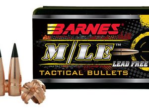 Barnes Bullets 30320 TAC-TX M/LE 300Blackout 120gr Flat Base 50/Box