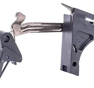 CMC Triggers 72001 Drop-In  Black Flat Trigger Compatible w/Glock 21/30/41 Gen4