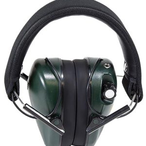 Caldwell 487557 E-Max Low-Profile Muff 23 dB Over the Head Green/Black Adult