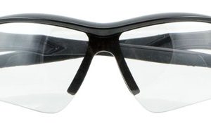 Howard Leight R02214 Uvex Acadia Adult Clear Lens Anti-Fog Black Frame