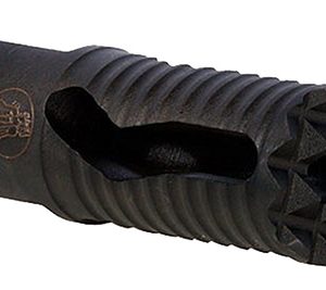 Troy Ind SBRAMED05BT00 Medieval Muzzle Brake Black Steel with 1/2"-28 tpi Threads & 2.25" OAL for 5.56x45mm NATO AR-Platform