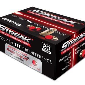 Streak 45 ACP 230gr JHP Red Tracer 20rd