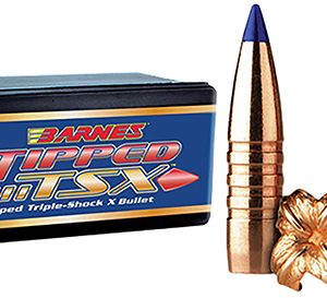 Barnes Bullets 30240 Tipped TSX  6.5Creedmoor 100gr Boat Tail 50/Box