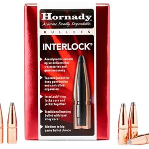 Hornady 3031 InterLock  30 Cal .308 150 gr Spire Point 100 Per Box/ 15 Case