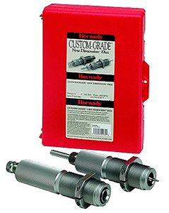 Hornady 546222 Custom Grade Series I 2 Die Set for 220 Swift Includes Sizing Seater