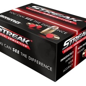 Ammo Inc 45C250TMCSTRKRED50 Streak Visual (RED)  45Colt 250gr Total Metal Case 50 Per Box/20 Case