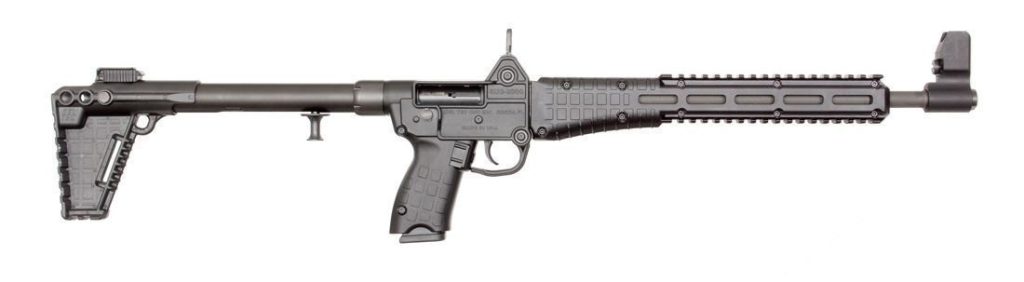 A picture of 0003259 keltec sub 2000 g2 9mm rifle 10rd m lok mp mags adj stock blued green finish with USA Gun Store