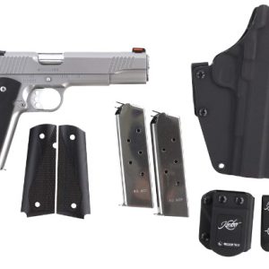 Stainless II (Bundle) .45 ACP 5" SS/Black 7-rd
