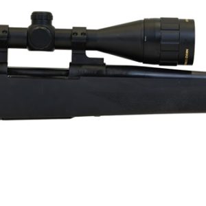 Howa HGP265PRCB M1500 Gamepro Gen2 6.5 PRC 3+1 24" Threaded Barrel, Blued Metal Finish, Black Fixed Hogue Pillar-Bedded Overmolded Stock, Includes GamePro 4-12x40mm Scope
