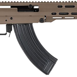 M+M Industries M10XZSHFDE M10X  7.62x39mm 30+1 16.50" Barrel w/Muzzle Brake, 5 Position Side Folding Collapsible Stock, Black Magpul SL Grip, Short Handguard Optics Ready