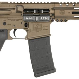 Diamondback DB1915K071 DB15 AR Pistol Carbine Length 5.56x45mm NATO 10" 30+1 Midnight Bronze Buffer Tube Stock