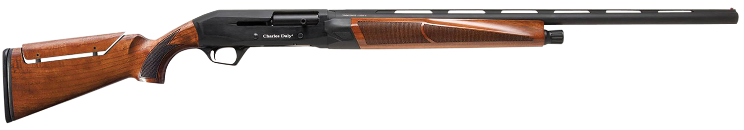 CHARLES Daly 930312 601 Dps 12 Gauge 3" 4+1 30" Barrel, Gloss Black Metal Finish, Checkered Walnut Stock W/adjustable Comb & Forend, Auto Ejection, Includes 5 Choke Tubes