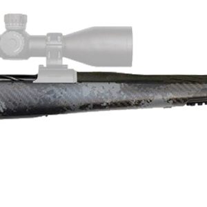 Fierce Firearms FRG65CM24BU Twisted Rage  Full Size 6.5 Creedmoor 4+1 24" Black Cerakote Fluted Threaded Barrel, Black Cerakote Steel Receiver, Urban Camo C3 Carbon Rage w/Pic Rail Carbon Fiber Stock