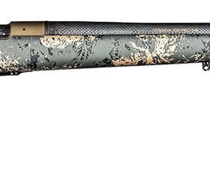 Christensen Arms 8010620000 Ridgeline FFT 300 Win Mag 3+1 22" Carbon Fiber/Threaded Barrel, Burnt Bronze Cerakote, Green with Black/Tan Accents Stock