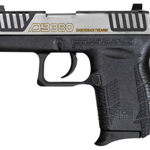 Diamondback DB0100E032 DB380 Gen4 Micro-Compact Frame 380 ACP 6+1, 2.80" Stainless Steel Barrel, Serrated Stainless Steel Slide, Mint Polymer Frame w/Beavertail & Grip