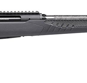 Savage Arms 57897 Impulse Mountain Hunter 6.5 PRC 2+1 24" Threaded Proof Research Carbon Fiber Barrel, Gray AccuStock with Black Rubber Cheek Piece and Grips