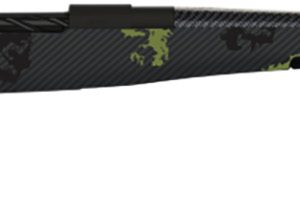 Fierce Firearms ROG7PRC22BFF Carbon Rogue  Full Size 7mm PRC 3+1 22" Hand Lapped/Match Grade Threaded Barrel, Black Cerakote Steel Receiver, Forest Camo Fierce Rogue Carbon Fiber Stock