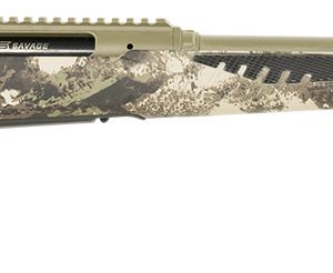 Savage Arms 58025 Impulse Big Game 30-06 Springfield 4+1 22" Threaded, Hazel Green Barrel/Rec, Woodland Camo AccuStock with AccuFit, Includes Detachable Box Mag
