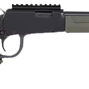Rossi RL22161STOD Rio Bravo Tactical 22 LR 10+1 16.50" Polished Black Oxide Steel Threaded Barrel, Picatinny Rail Matte Black Aluminum Receiver, Fixed OD Green Synthetic Stock