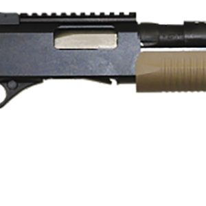 Stevens 19468 320 Security 12 Gauge Pump 5+1 18.50" Matte Black Heat Shield Barrel, Picatinny Rail Receiver, Bottom Picatinny Rail, Tactical w/Pistol Grip Flat Dark Earth Synthetic Stock, Ambidextrous