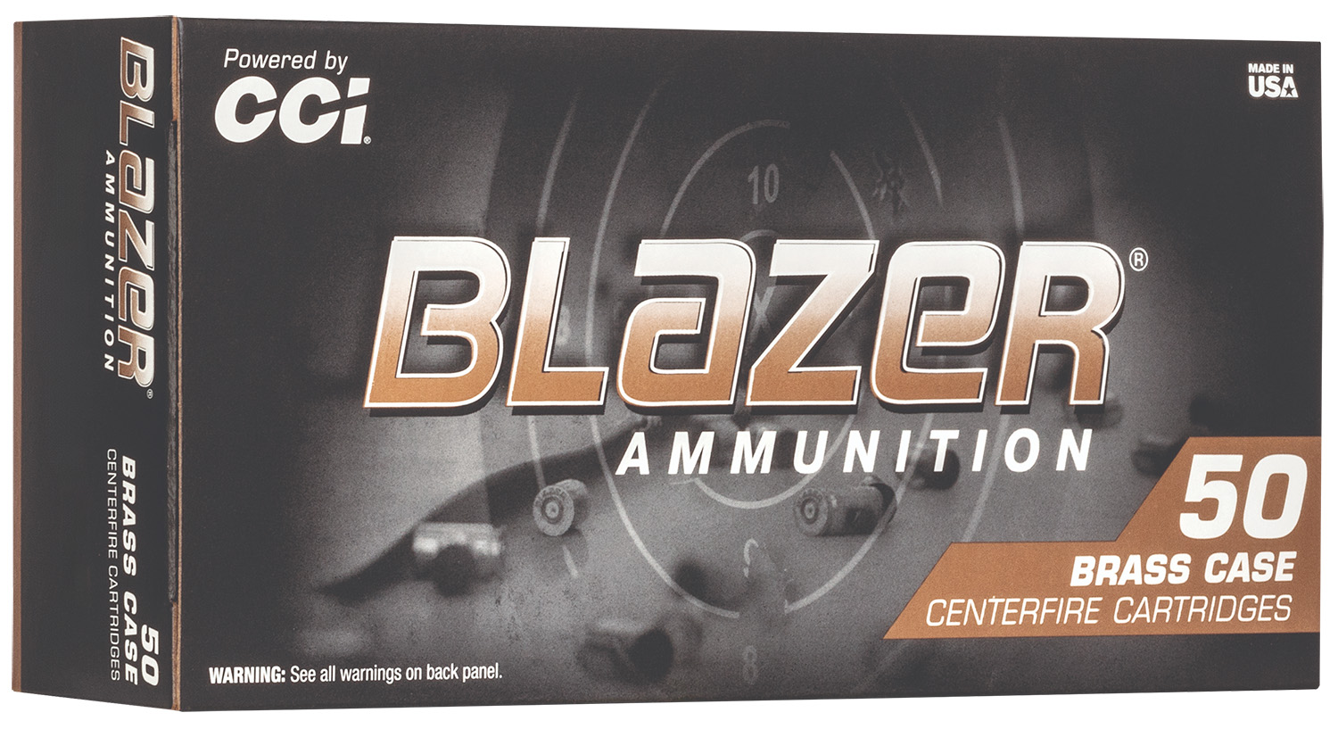 CCI 5241 Blazer Handgun 40s&w 180gr Jacketed Hollow Point 50 Per Box/10 Case