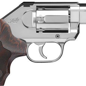 Kimber Mfg.,inc 3400009CA K6S DCR (CA) 357 Mag 6rd 2" Satin Silver Serrated Backstrap Laminated Wood/Kimber logo Grip