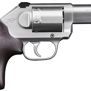 Kimber Mfg.,inc 3400011CA K6S Stainless 3 (CA) 357 Mag 6rd 3" Brushed Serrated Backstrap Large Smooth Walnut Grip