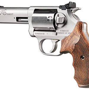 Kimber Mfg.,inc 3400031CA K6S DASA Combat (CA) 357 Mag 6rd 4" Brushed Stainless Walnut 3-Finger Target Grip