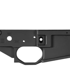 Black Rain BROMLRBLK BRO Milled Lower 7075-T6 Aluminum Black Anodized for AR-Platform