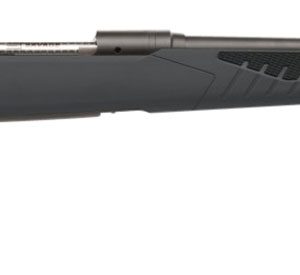 Savage Arms 57060 110 Hunter 22-250 Rem 4+1 22", Matte Black Metal, Gray Fixed AccuStock with Accufit