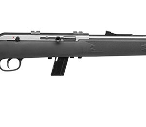 Savage Arms 31000 64 FSS 22 LR Caliber with 10+1 Capacity, 21" Barrel, Matte Stainless Metal Finish, Matte Black Synthetic Stock & No AccuTrigger Right Hand (Full Size)