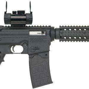 Mossberg 37232 715T Flat Top Tactical Full Size 22 LR 10+1 16.25" Barrel, Blued Metal Finish & A2 Adjustable Black Synthetic Stock Right Hand Includes Red Dot