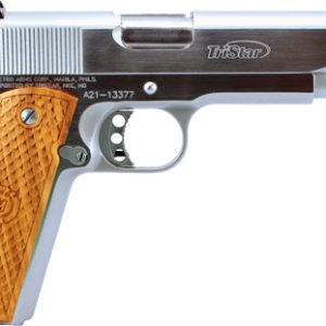 TRISTAR AMERICAN CLASSIC GOV'T - 1911 9MM 5" CHROME/WOOD