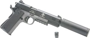 A picture of GERG1911ADOPGR SILENCER with USA Gun Store