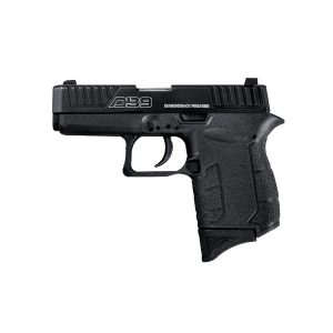A picture of db9 black slide with USA Gun Store