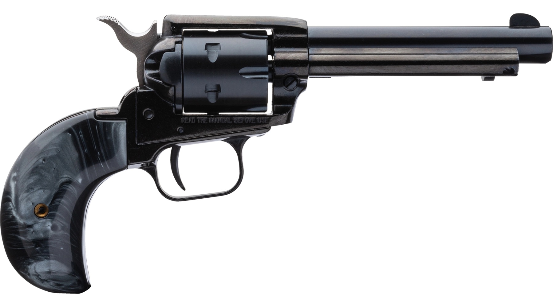 HERITAGE Manufacturing 22lr/22m Bl/pl Bird Head 4.75"