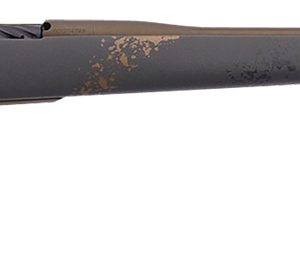 Weatherby MCU03N280AR6B Mark V Camilla Ultra Lightweight Compact 280 Ackley Improved 4+1 24" Barrel, Midnight Bronze Cerakote Metal Finish, Black with Smoke/Gold Sponge Accents Monte Carlo Stock