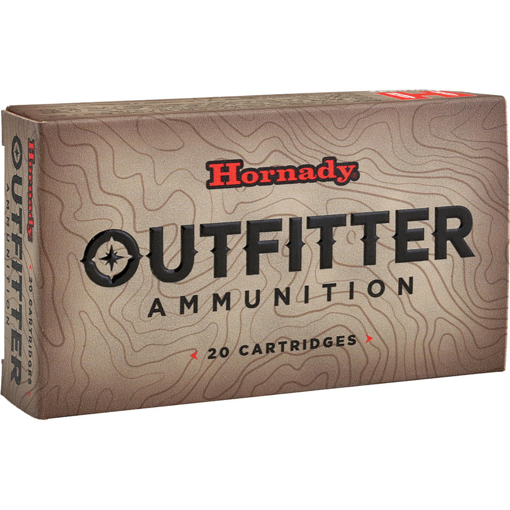 HORNADY Outfitter Rifle Ammo 375 Ruger 250 Gr. Cx Otf 20 Rd.