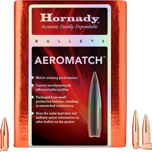 Hornady 307191   30Cal .308 175gr Hollow Point Boat Tail 500 Per Box/6 Case