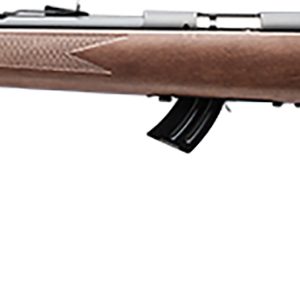 Savage Arms 50702 Mark II GL Youth 22 LR 10+1 19" Matte Blued Barrel/Steel Receiver, Drilled & Tapped, Satin Hardwood Stock, Left Hand